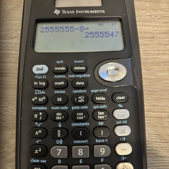 Texas Instruments TI-36X Pro Scientific Calculator College Math Physics Tested ! - Picture 6 of 11